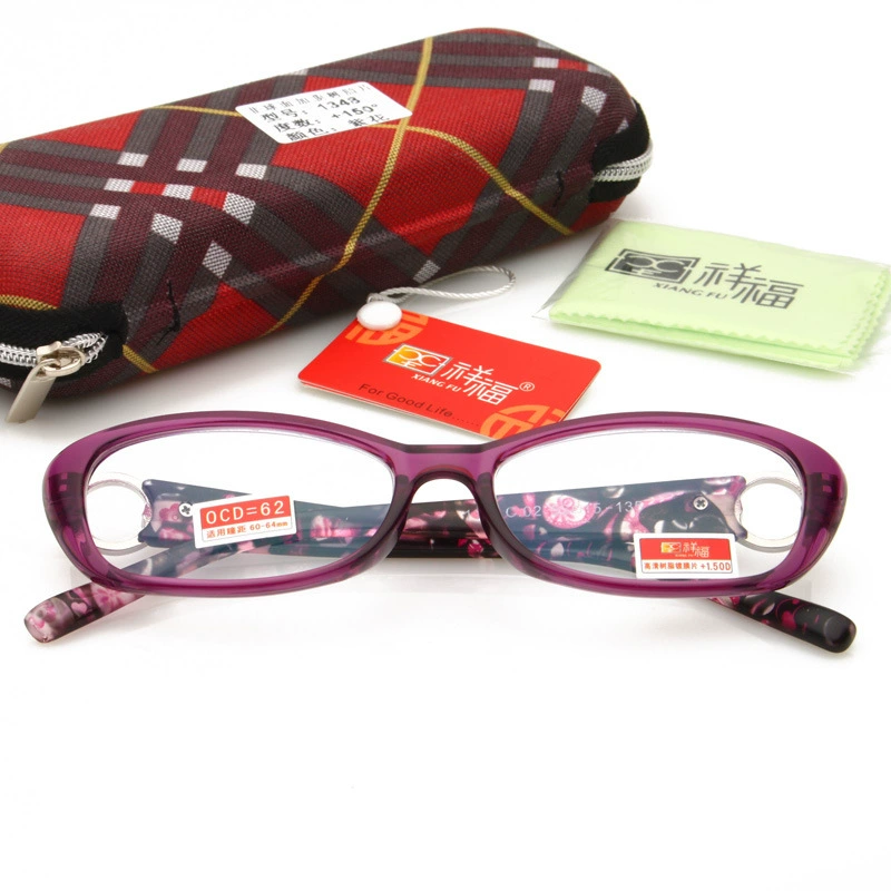 Очки для чтения для молодежи женские TR90 glasses пресбиопия HD пленка смола фемтограмм 1348