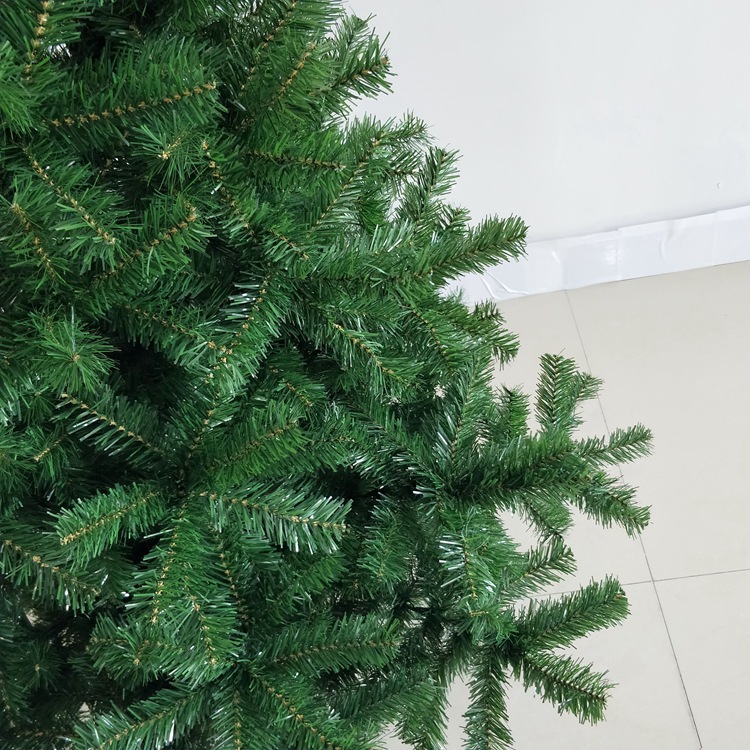  Árbol de Navidad artificial verde PVC – de 30 cm a 300 cm, decoración navideña para hogar, hotel y escaparates