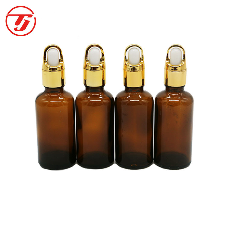 厂家现货 50ml茶色精油瓶 香薰瓶 精油分装瓶 香水瓶 化妆品包装