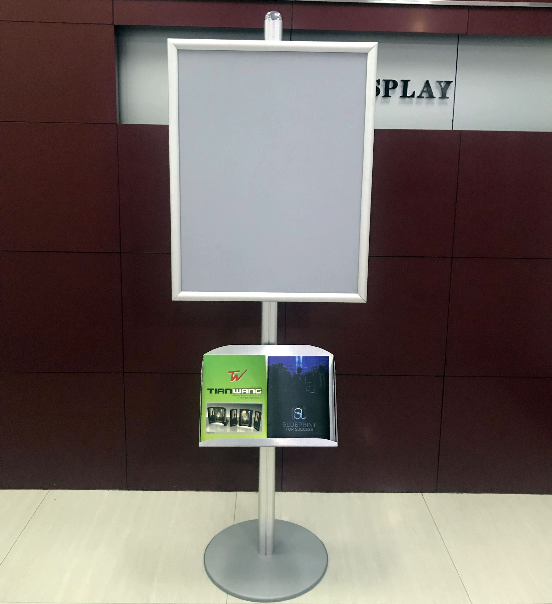 厂家直销出口海报架、A型海报架、海报框、室外海报架