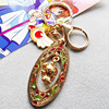 Magic Card Girl Sakura Kuros Tarot keychain Hundred Varic Sakura Key Buckle Pendant Jewelry Magic Array Sale