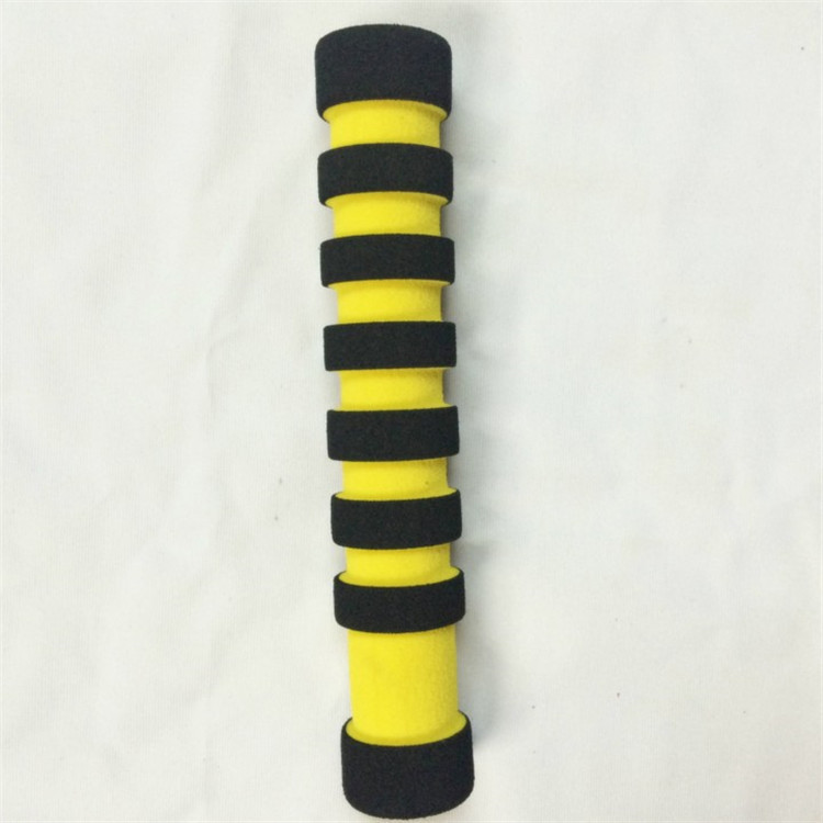跳绳EVA手把套NBR运动器材手把套 橡塑把套衣架管套打磨倒角