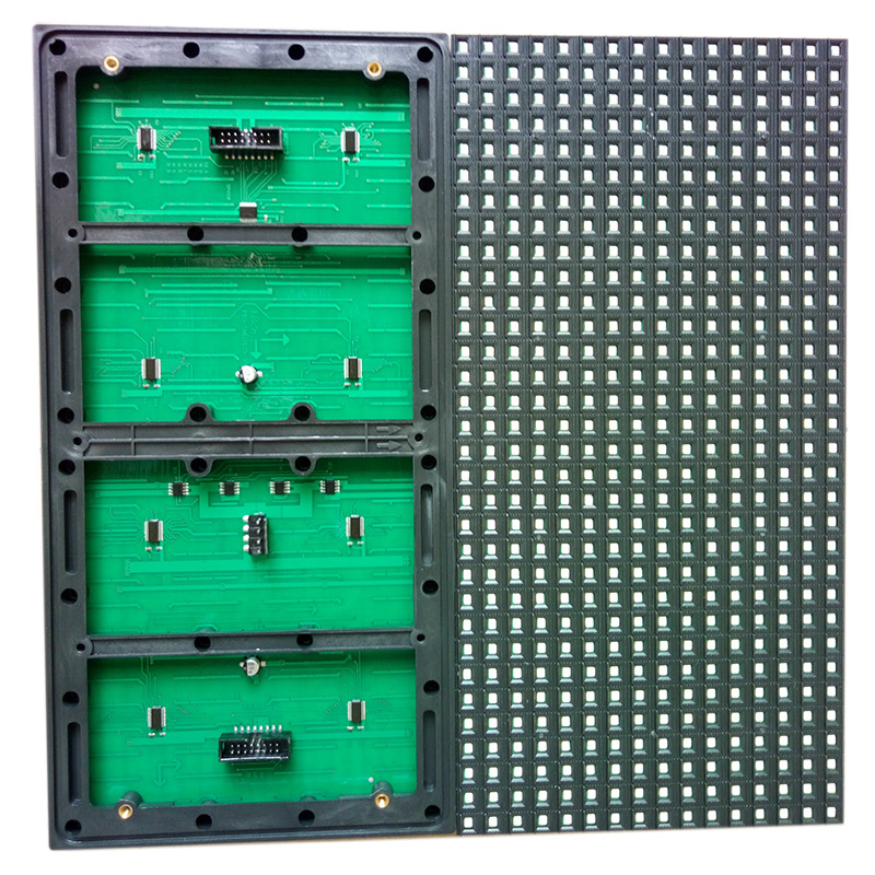 LED display model group outdoor P10 single white table sticker advertisement display screen module P10LED unit board 5