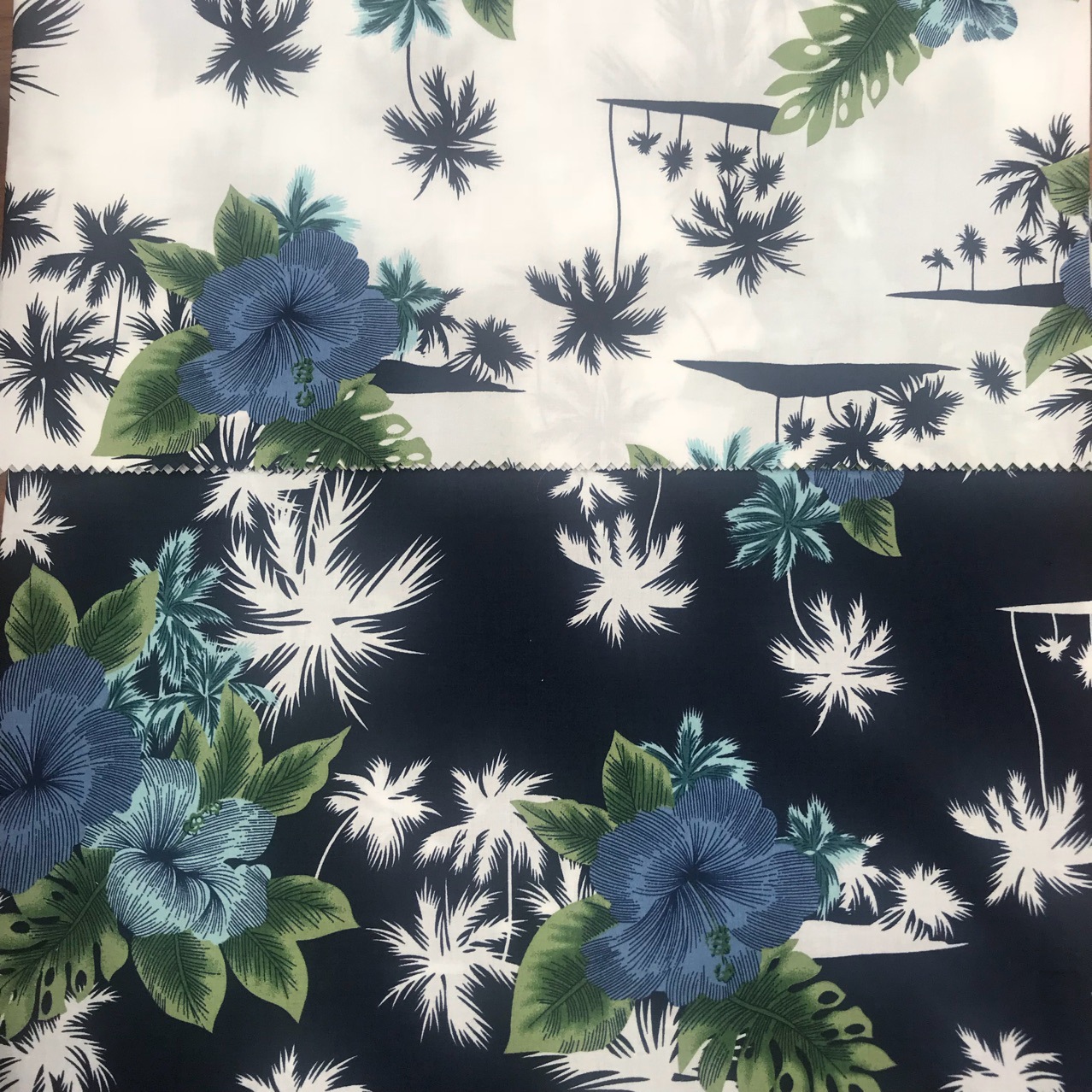 新款衬衫连衣裙面料 环保水印 全棉柔软亲肤服装面料 质优价廉