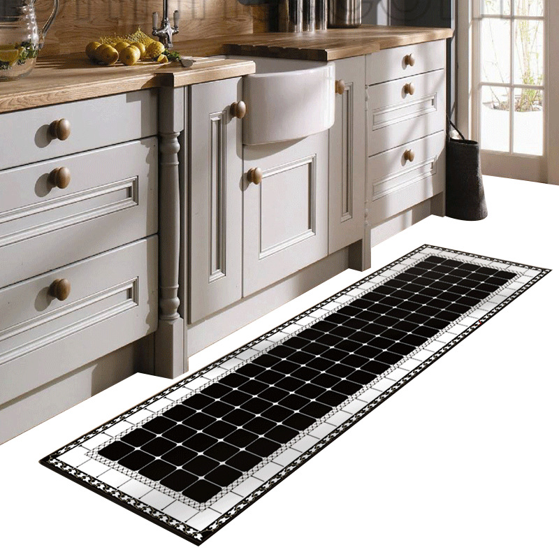 Cocina piso Mat hogar largo estera puerta entrada puerta estera piso alfombra