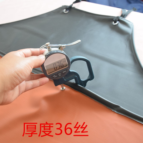 pvc waterproof apron oil-proof acid and alkali resistant thickened wear-resistant industrial apron overalls apron waist sleeve apron wholesale