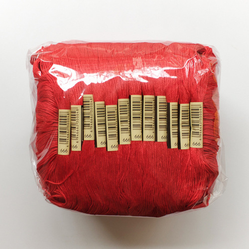 Direct Sales DIY Cross-Stitch Embroidery Floss, 447 Colors, Starting from 1 Kilogram