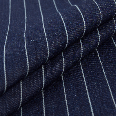 new pattern 12 + 12/2*200D/40 Strip Denim Fabric cowboy Dyed Stripes Fabric cowboy