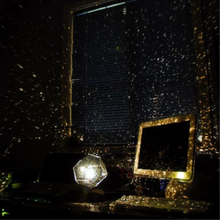 Starry sky, zodiac signs, star projection, projector, night light, table lamp, second generation, science, handmade