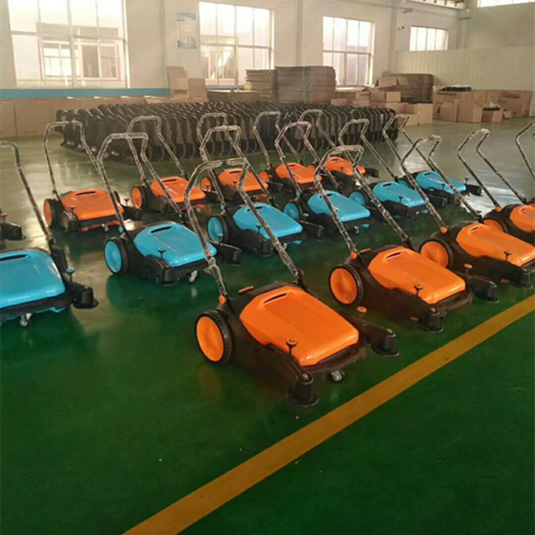 手推车式无动力扫地机工厂仓库物业车间吸尘清洁道路清扫机器厂家