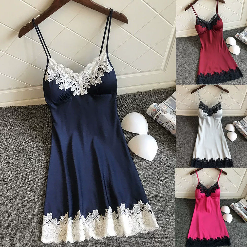 Кружевное slip платье, пижама, Aliexpress, Amazon, (Физ)