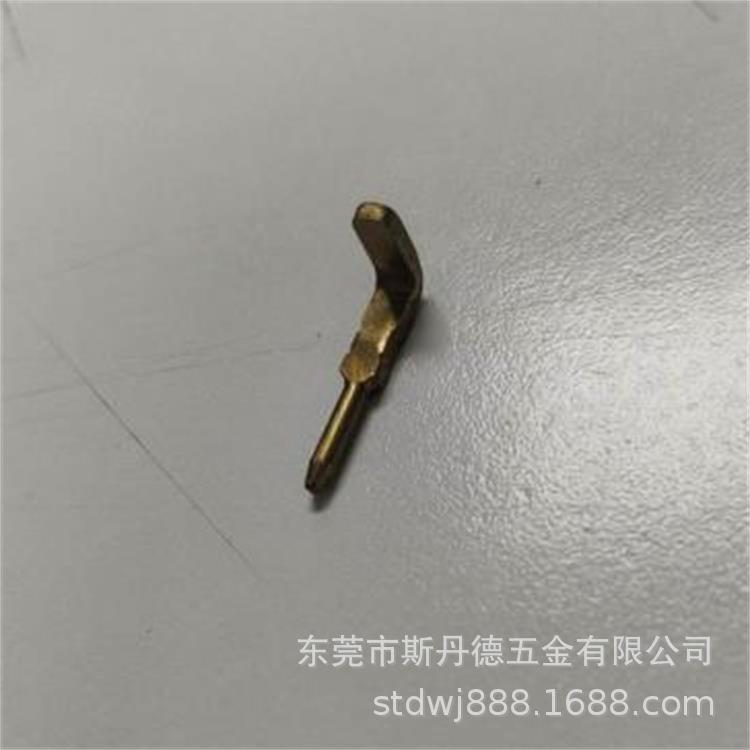 铜引针插针 打扁针 pin针 U型折弯针 探针 封装合金针  引脚针