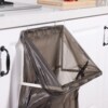 kitchen cupboard disposable bag pylons Wall mounted plastic bag Bracket Trash Trash rack Hooks