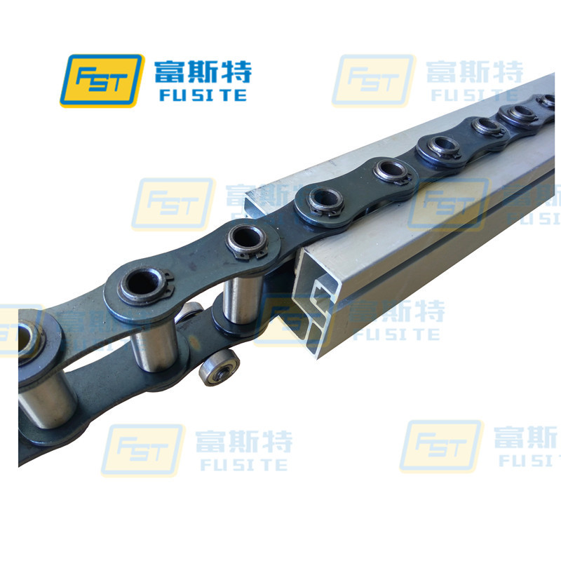 非标50.8链条 喷漆涂装输送链条 2082空心带导轮8字板涂装链条