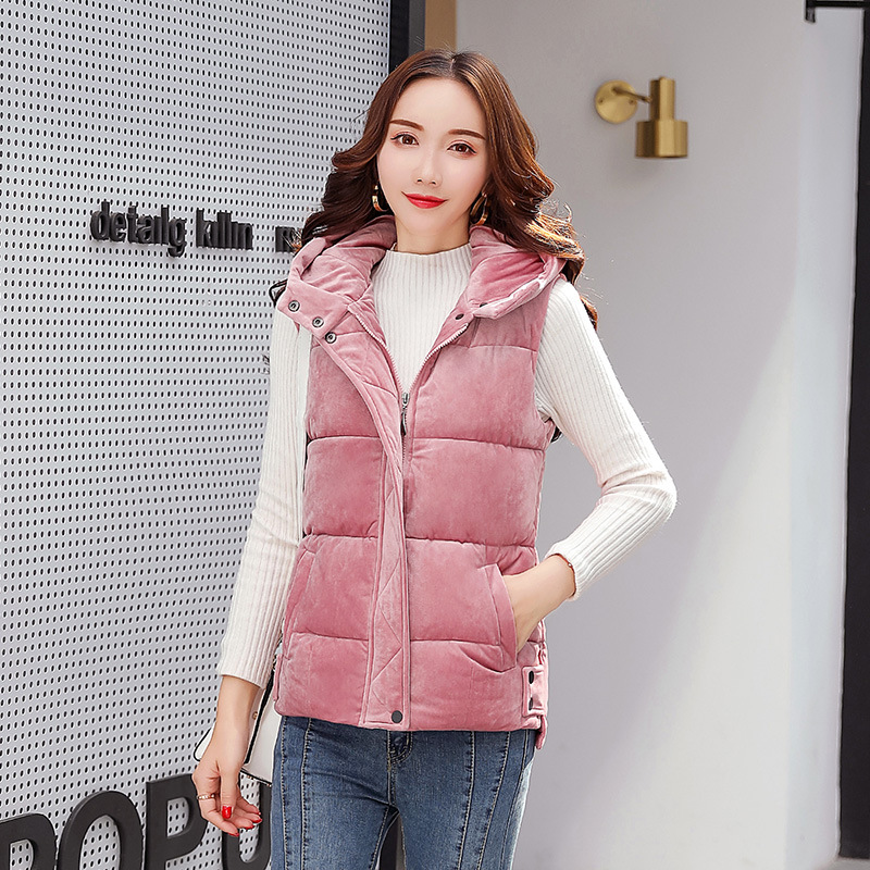 Gilet femme en Velours d or - Ref 3317509 Image 9