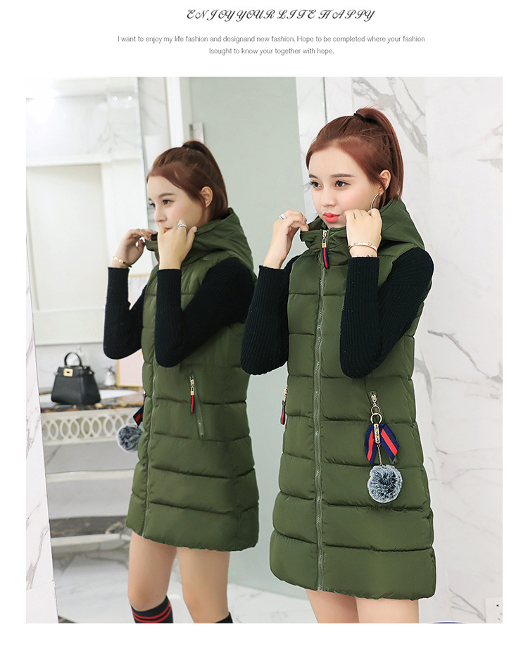 Gilet femme en Mélange de coton - Ref 3316385 Image 37