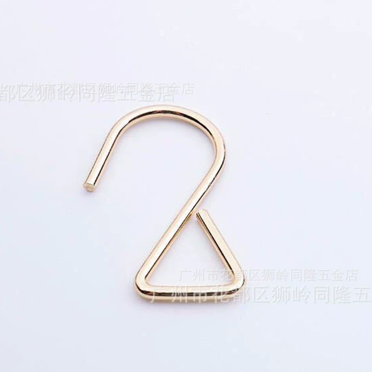 Прямые продажи с фабрики, аксессуары для фурнитуры для багажа, железная проволока, S-крючок, пряжка, металлическая вешалка, крючок, пряжка, крючок