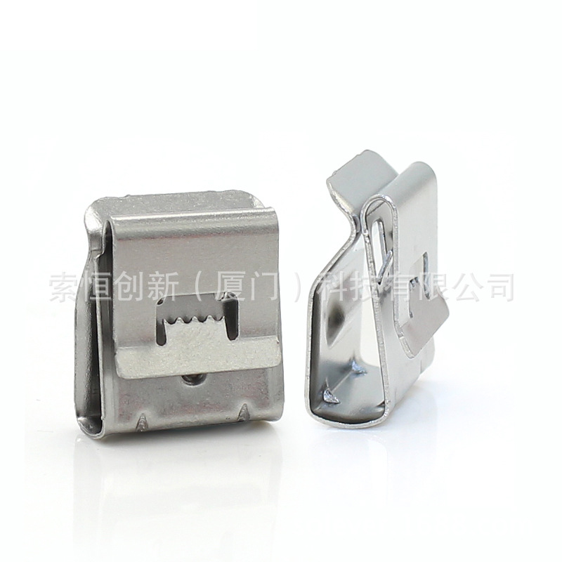 源头厂家供应太阳能支架不锈钢光伏线卡 光伏线夹