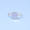 Jewelry, fresh ring, Japanese and Korean, simple and elegant design, on index finger, internet celebrity