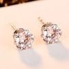 Zirconium, small design earrings, 2023, suitable for import, simple and elegant design, wholesale