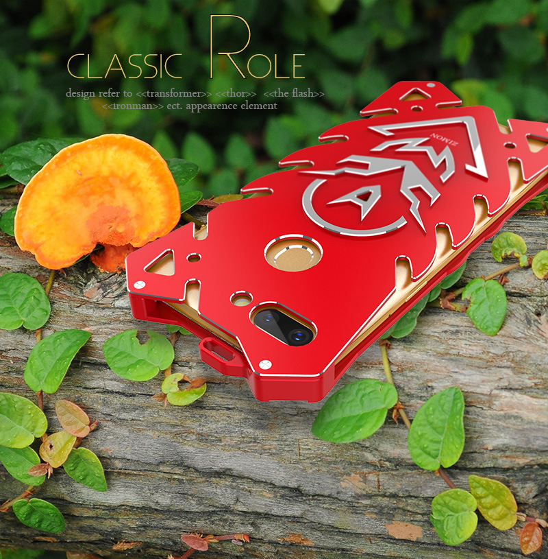 SIMON New THOR II Aviation Aluminum Alloy Shockproof Armor Metal Case Cover for OPPO R15 & OPPO R15 Dream Mirror Edition