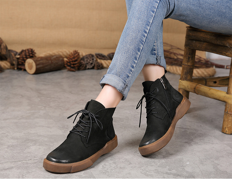 Bottes femme RUOLAN en En cuir - Ref 3354898 Image 25