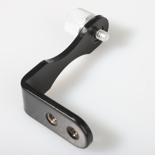 Cross-border telescope tripod connector, all-metal L-shaped adapter, binoculars adapter stand