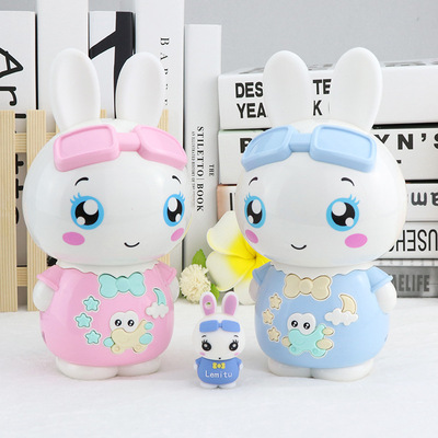 乐咪兔子婴儿童益智早教可充电可遥控蓝牙音乐故事机玩具厂家直销