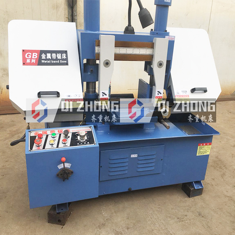 厂家直销4240金属带锯床 价格优惠双柱卧式金属4240带锯床