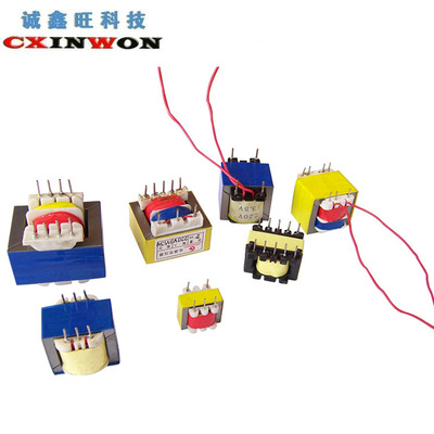 Shenzhen Longhua Power amplifier sound audio frequency transformer communication Security telephone EE19EI24 Audio Transformer