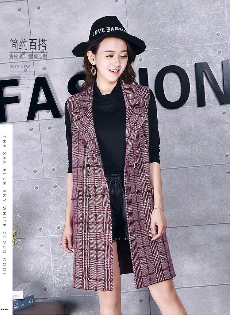 Gilet femme en Mélange de coton - Ref 3317901 Image 10