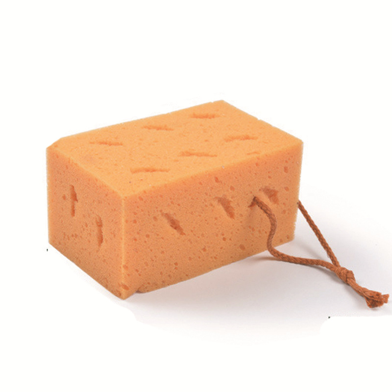 大号 蜂窝洗车海绵 珊瑚海绵 汽车打蜡海绵 超吸水海绵22*11*9|ru