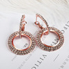 Fashionable earrings, European style