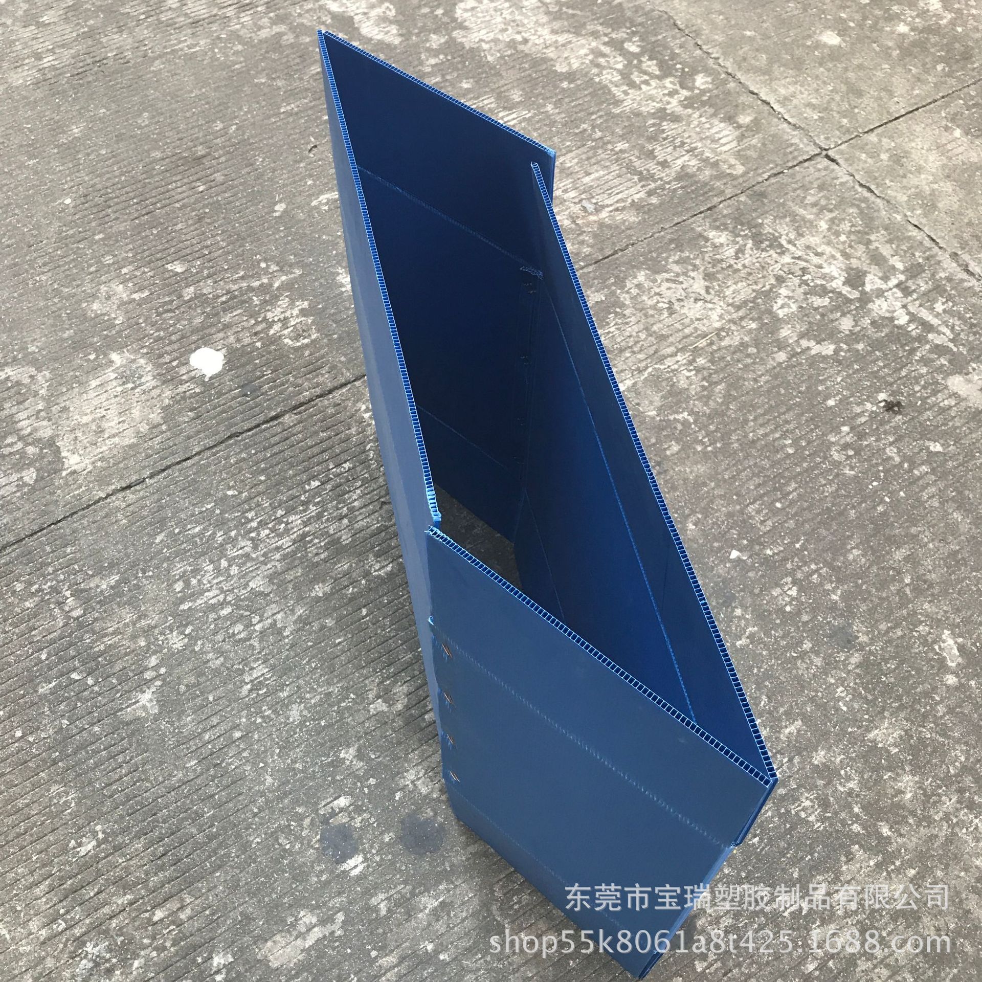 重复使用中空板周转箱 白色塑料瓦楞纸箱 水果配送运输箱