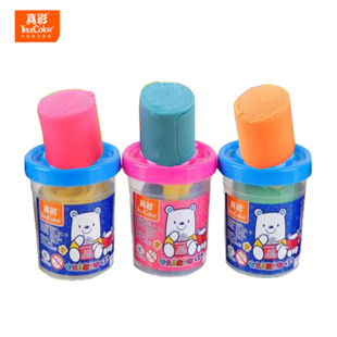 Zhencai 4876A colored clay suit toys 250g children's monochrome Plasticine educational colored clay