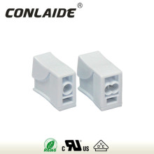 单股线一进一出可插拔按压式快速接线端子台DIY照明灯具P03-100/9