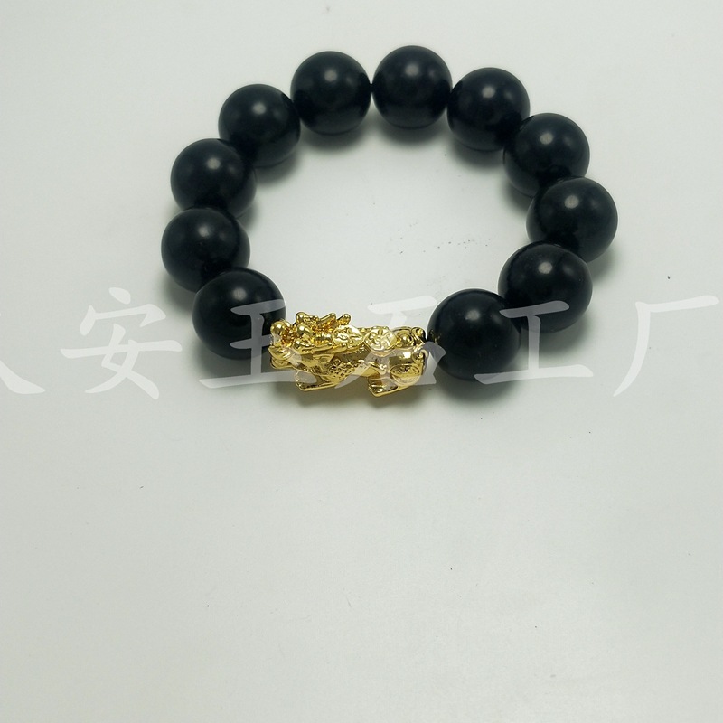 Bracelet, beads, 16mm