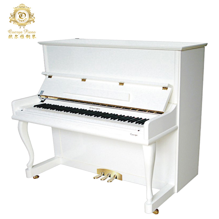 White Piano OA-125M1 White and bright,Welcome Piano factory Consultation white Upright Piano wholesale