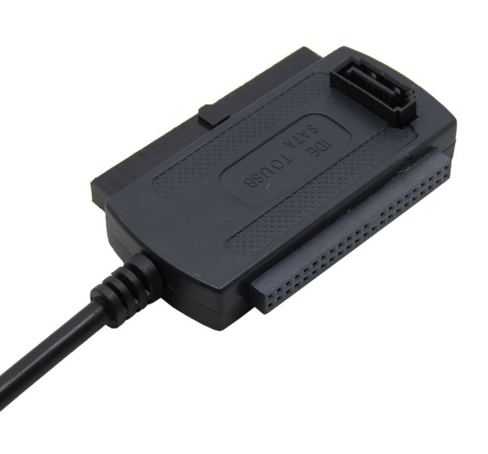 USB в IDE/SATA 2.5-дюйм/3.5-дюйм трёхфункциональная линейка для жесткого диска/оптического привода, коробка для привода
