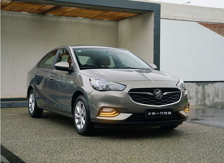 Suitable for 18-19 Buick Excelle daytime running lights specially modified LED daytime running lights front bumper lights front fog lights