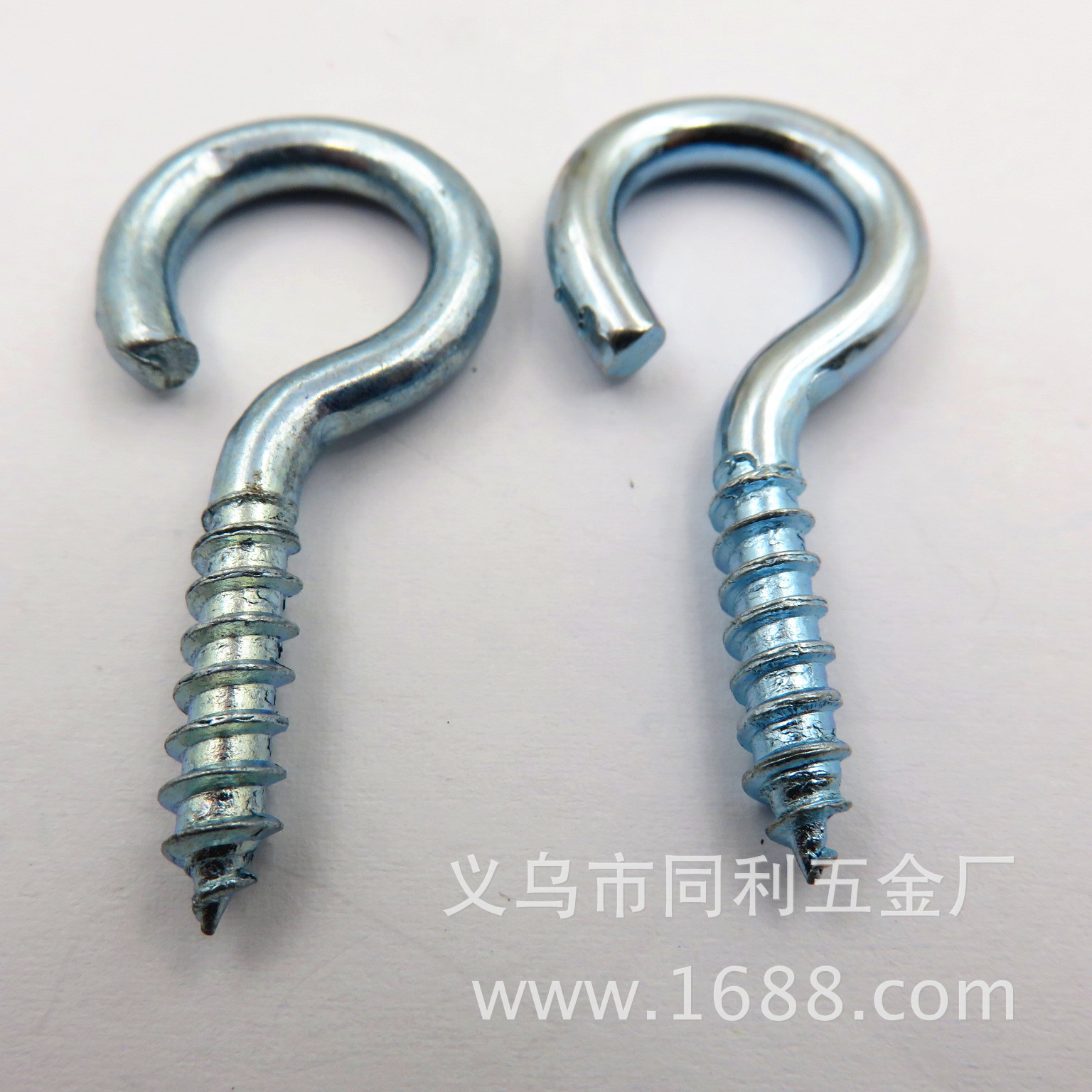 厂家直销diy饰品配件自攻吊钩羊眼螺丝钉 尖尾羊眼钉羊角钉多规格-阿里巴巴