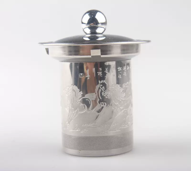 Фильтр для чая Bajun Tu Gong Fu Tea, 304 нержавеющая сталь, лазерная точка, ловля стеклянная, утечки чая, фильтр для чая
