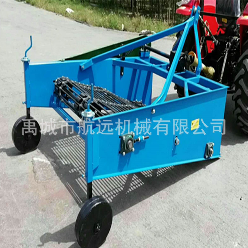 马铃薯土豆地瓜收获机  四轮拖拉机带的薯类药材挖掘机械