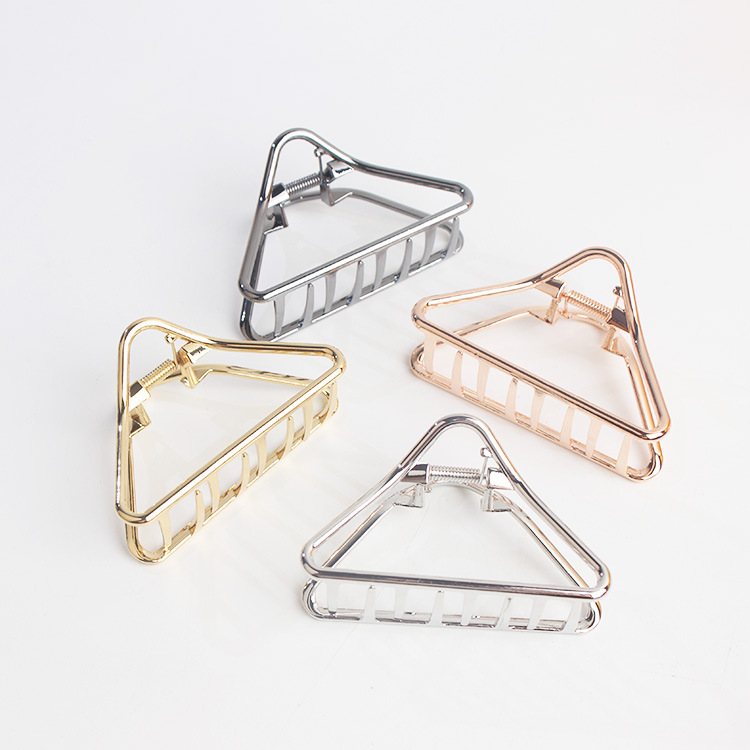 Triangle Alloy Simple Catch Clip display picture 1