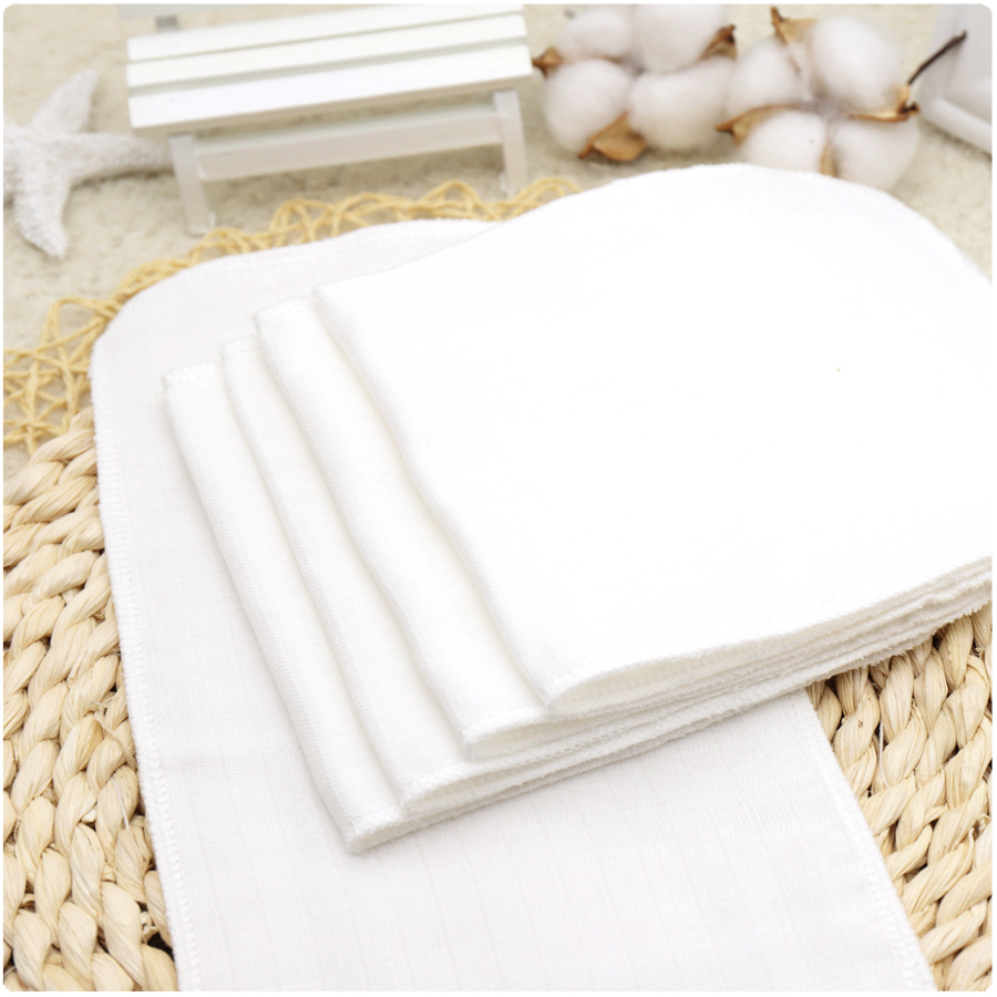 可水洗尿布新生兒棉質8層高密度紗布尿布寶寶尿片嬰兒尿布32*15