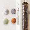 Door handling ball -kassed impact stickers behind the wall, quiet thickened silicone basketball anti -collision pad toilet buffer pad