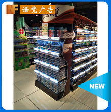 厂家批发PVC货架化妆品食品饮料架子货架定作展示柜陈列架