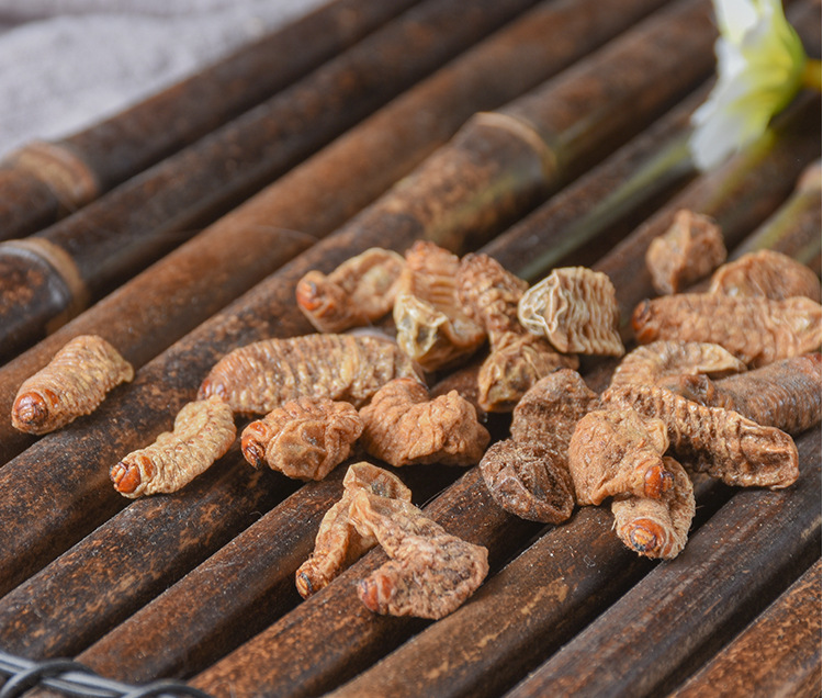 Qi Cao (Protaetia brevitarsis Larva) — Dried Insect Food Herb, 500g quality and texture