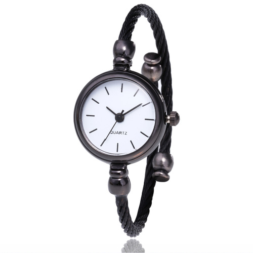 CHIC-style decorative watch for women, student bracelet-style open, fresh and simple, versatile Korean version, minimalist retro literary watch