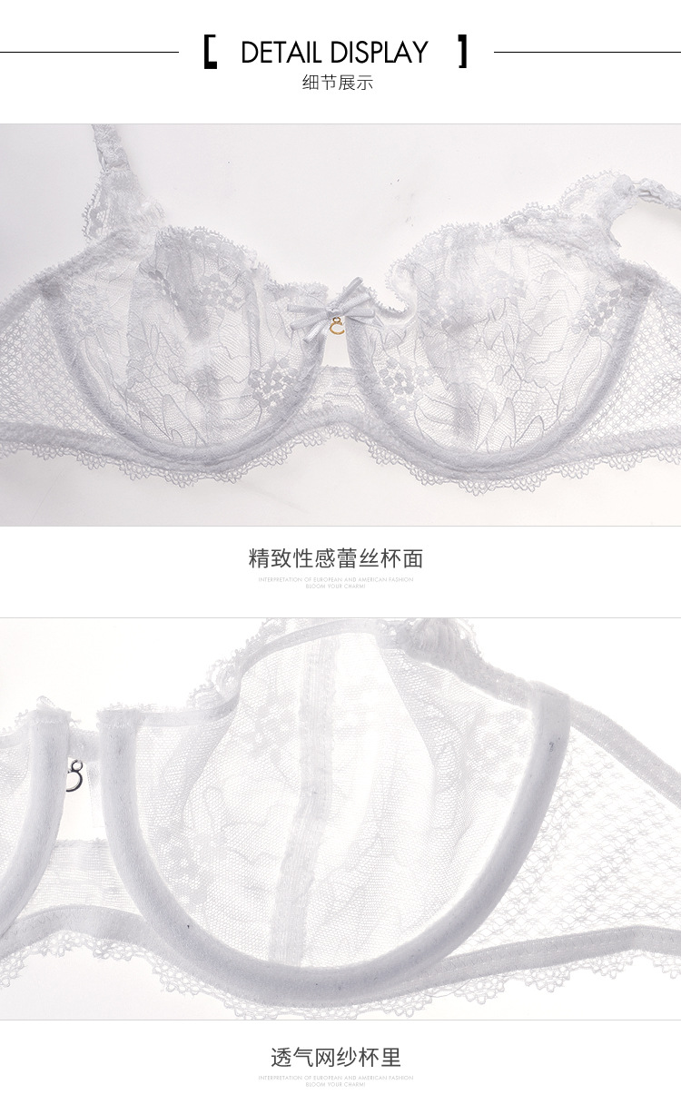 Summer ultra-thin transparent sexy lace underwear  NSWM23041